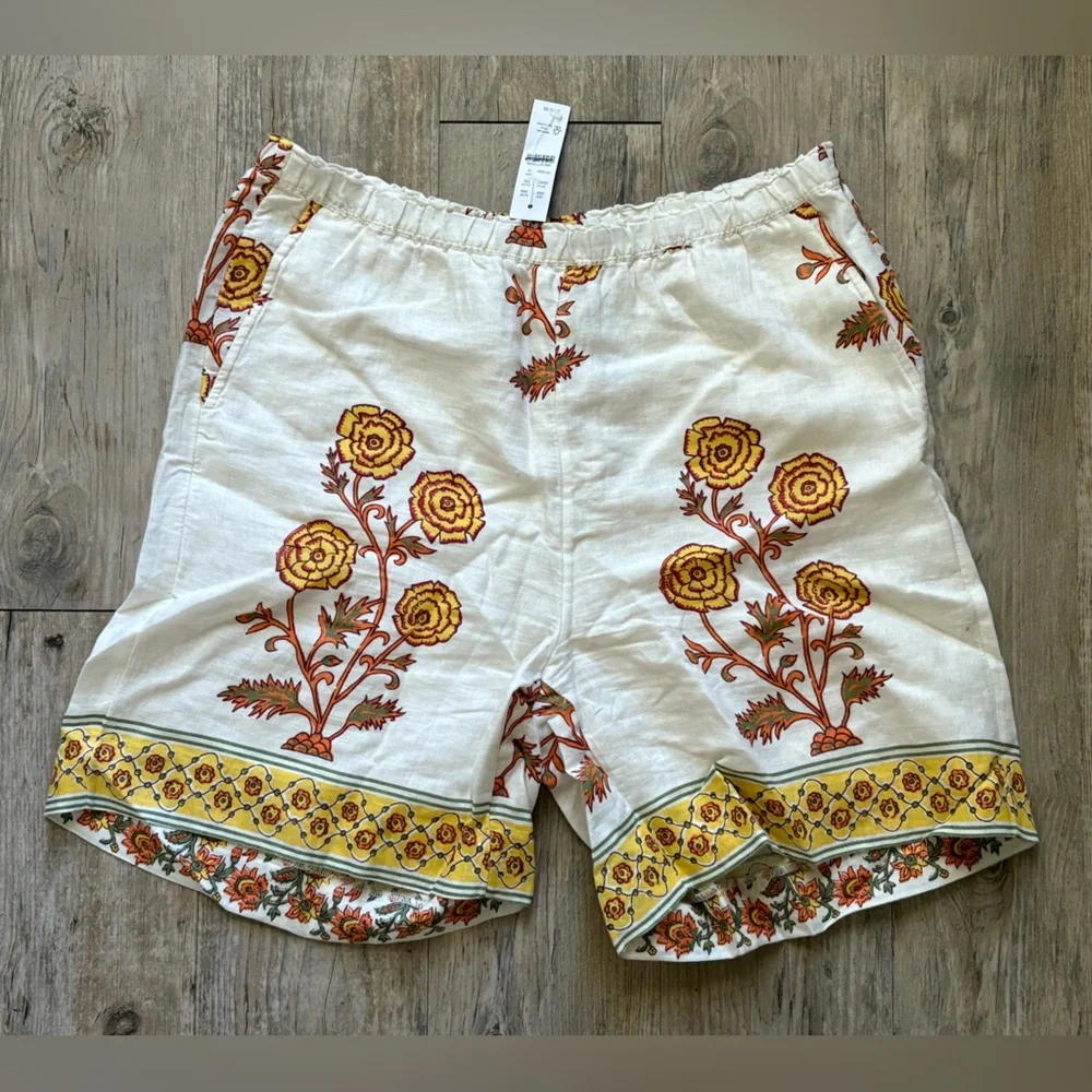 J. Crew Women's 7" Stratus Short in Linen, Size Medium - Picture 3 of 8